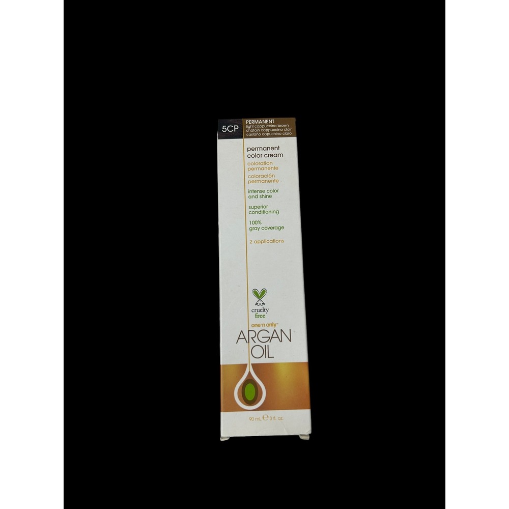 One 'n Only Argan Oil Permanent Color Cream 5CP Light Cappuccino Brown 3oz 90ml